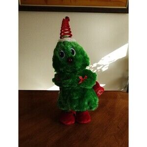 DanDee Christmas Tree Singing Animated Lights Plush Rocking around the ...